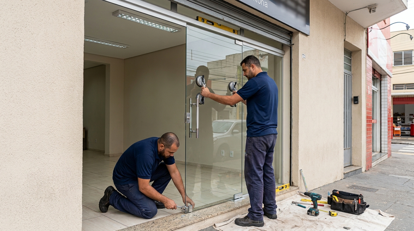 Portas Residenciais e Comerciais em Santa Maria‑RS