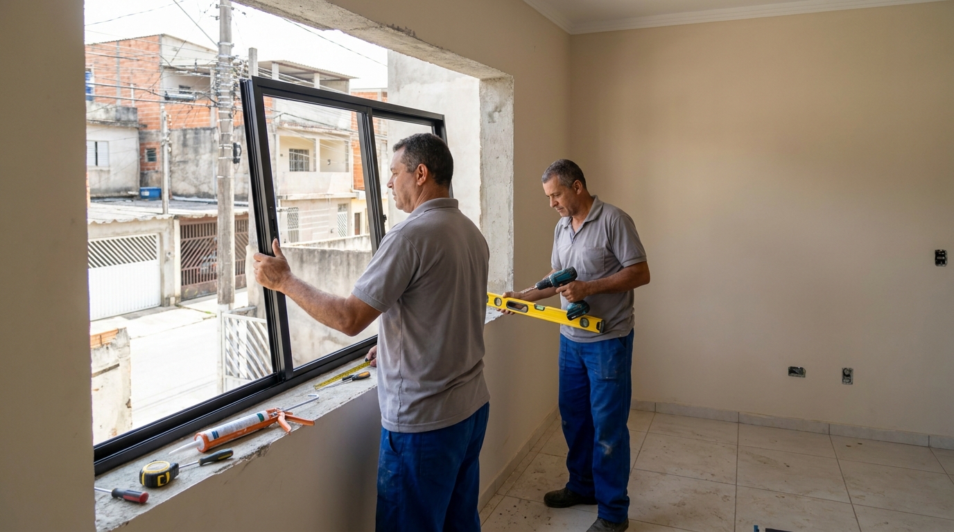Esquadrias de Alumínio em Santa Maria‑RS
